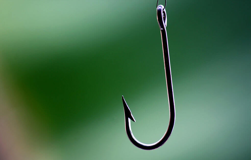 Fish-hook. Credit https://commons.wikimedia.org/wiki/File:Fish-hook.JPG