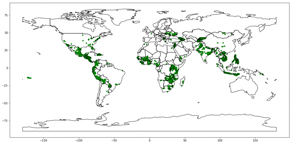 kiva loan world map