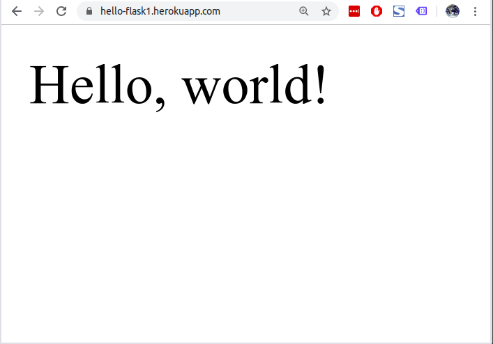 hello-flask1 app webbrowser hello world on remote